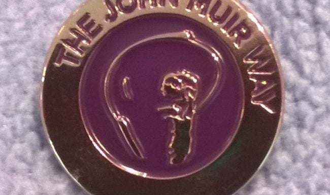 John Muir Way Pin Badge